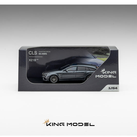 King Model - Pre-Order - CLS63 AMG Shooting Brake, Matte Grey - KM64-CLSSB-MGRY