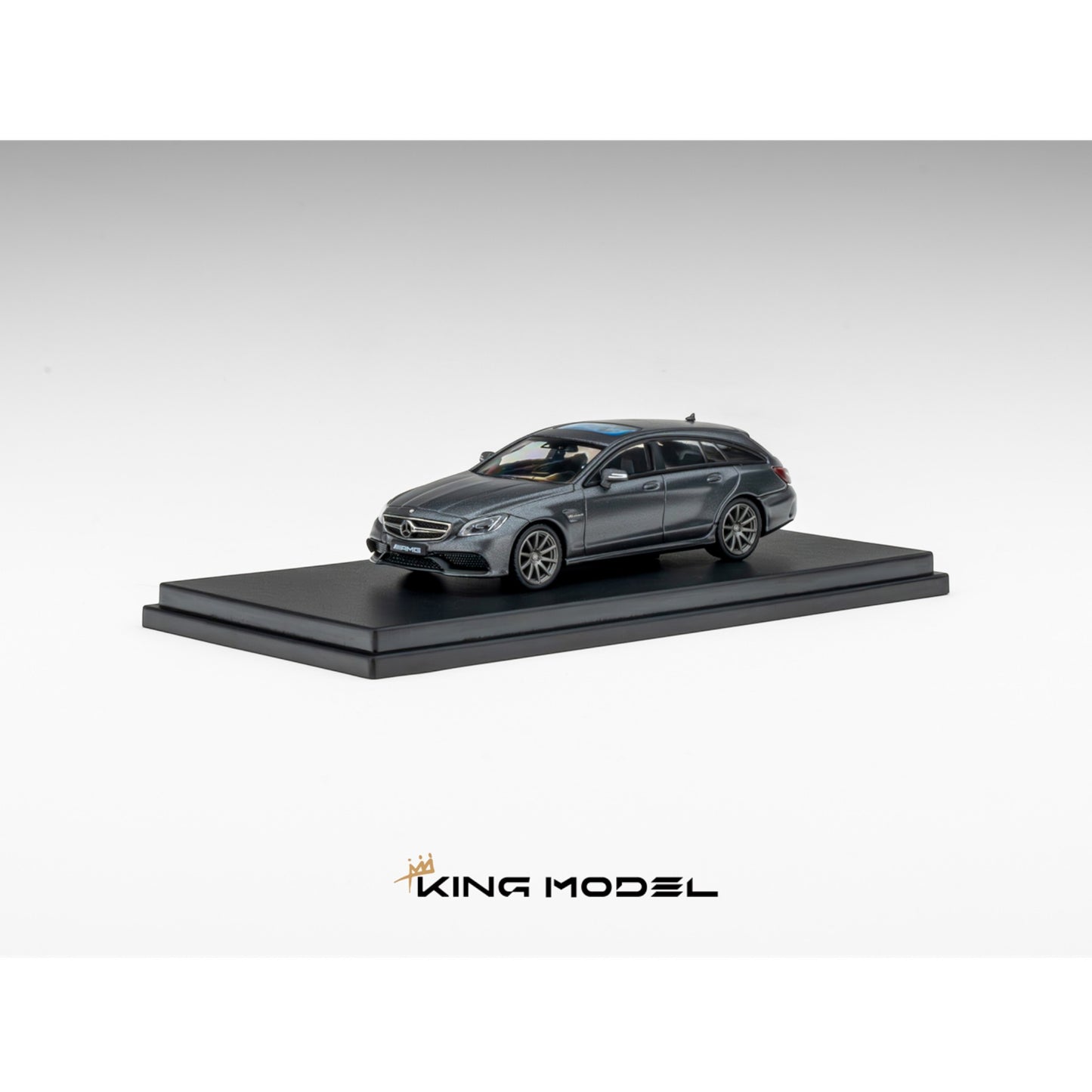 King Model - Pre-Order - CLS63 AMG Shooting Brake, Matte Grey - KM64-CLSSB-MGRY