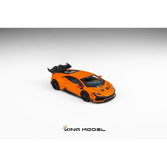 King Model - Pre-Order - DarwinPRO Huracan the "LILITH" - Matte Orange - KM64-HURDP-MORG