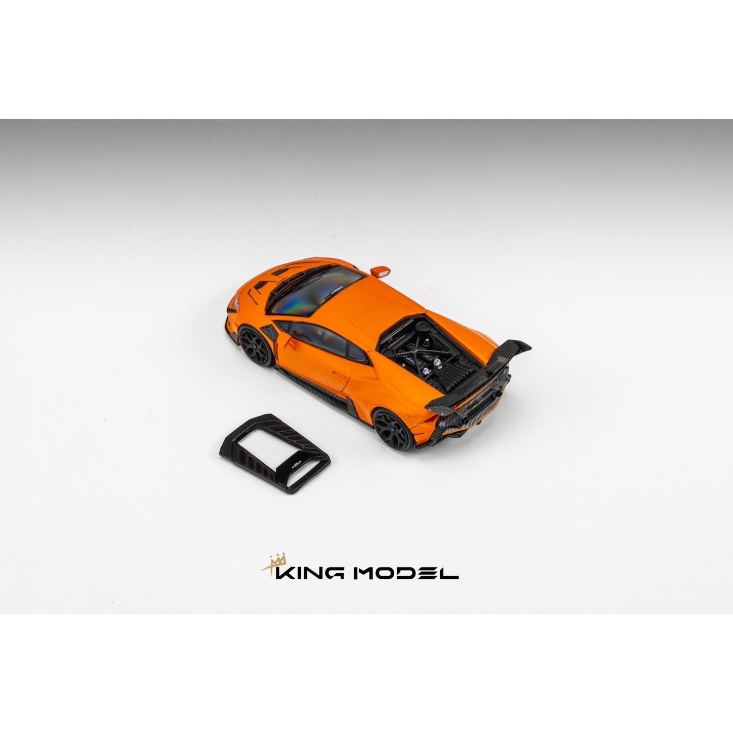 King Model - Pre-Order - DarwinPRO Huracan the "LILITH" - Matte Orange - KM64-HURDP-MORG