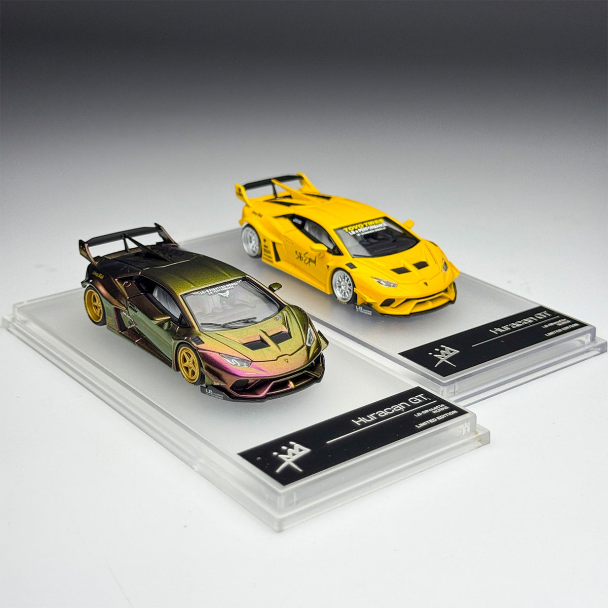 King Model - Pre-Order - LB Huracan GT, Yellow - KM64-LBH-YL