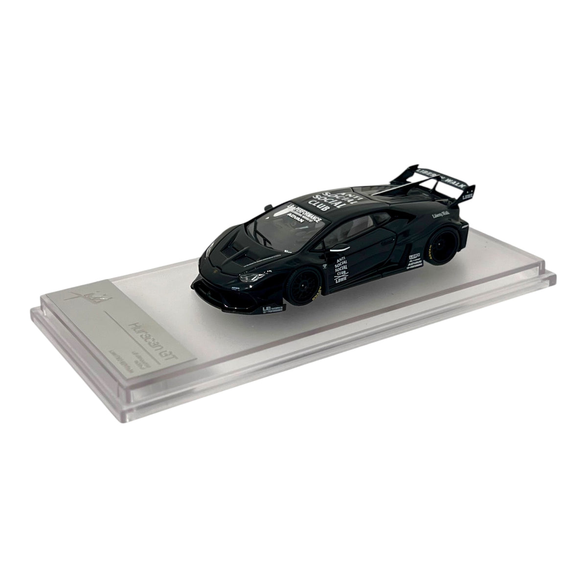 King Model - Huracan LP610-4, LB WildBody Modified, black - KM64-LBH-BLK