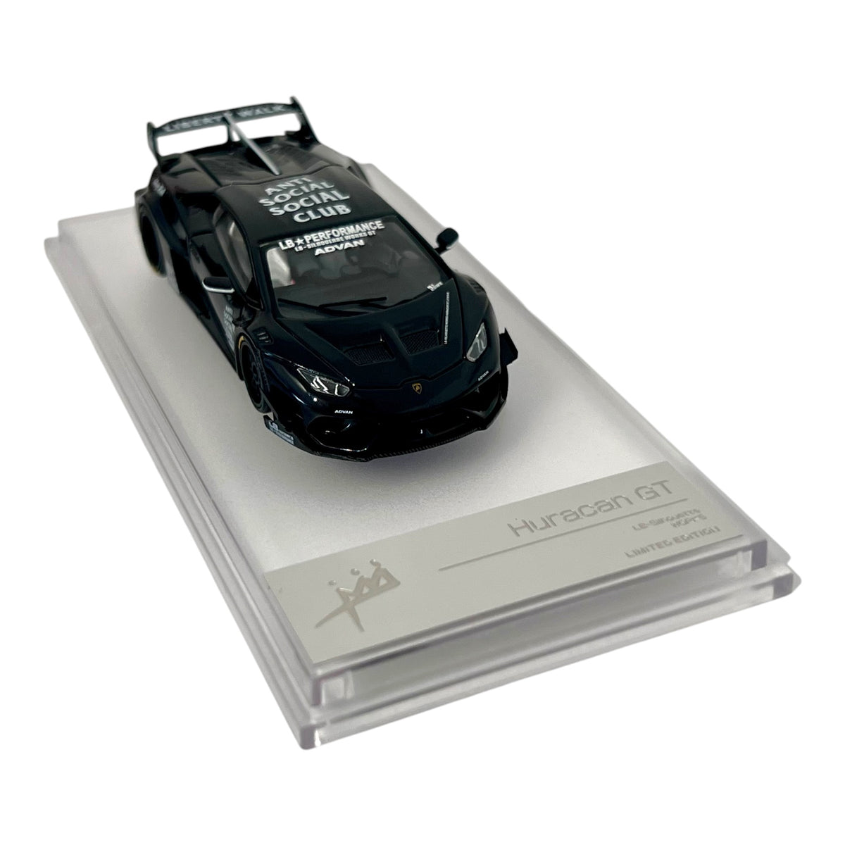 King Model - Huracan LP610-4, LB WildBody Modified, black - KM64-LBH-BLK
