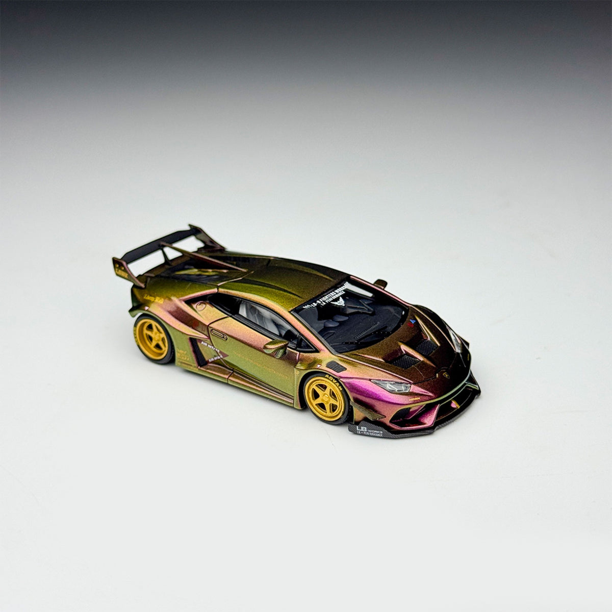 King Model - Pre-Order - LB Huracan GT, Purple Gold - KM64-LBH-PGLD