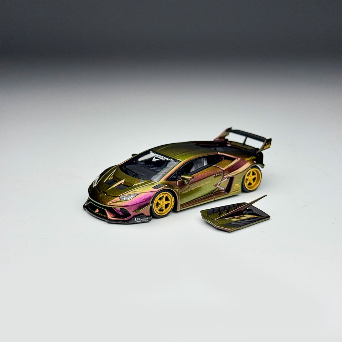 King Model - Pre-Order - LB Huracan GT, Purple Gold - KM64-LBH-PGLD