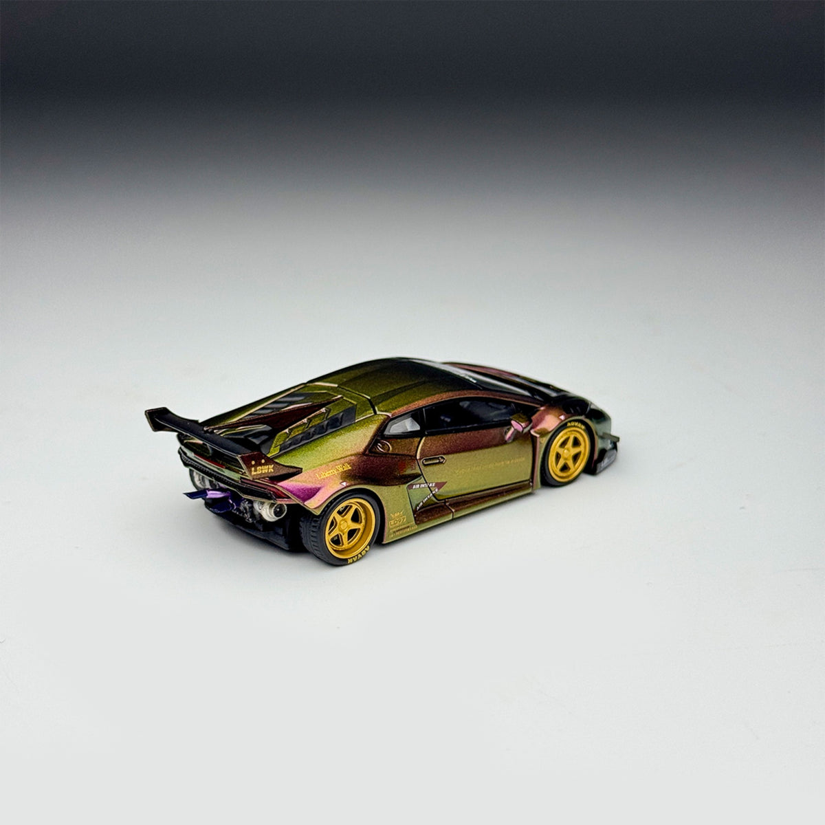 King Model - Pre-Order - LB Huracan GT, Purple Gold - KM64-LBH-PGLD