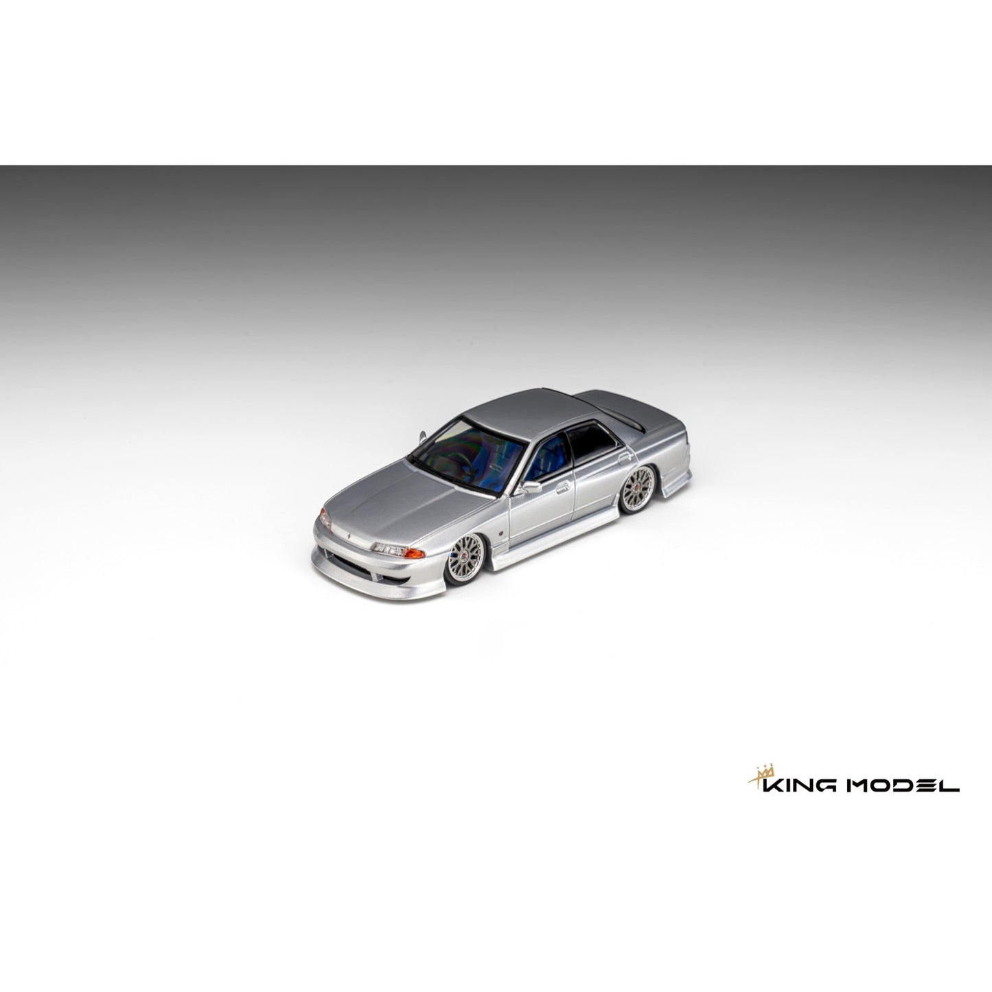 King Model - Pre-Order - R32GTS-T Type-M URAS, Silver - KM64-UR32GTS-SIL