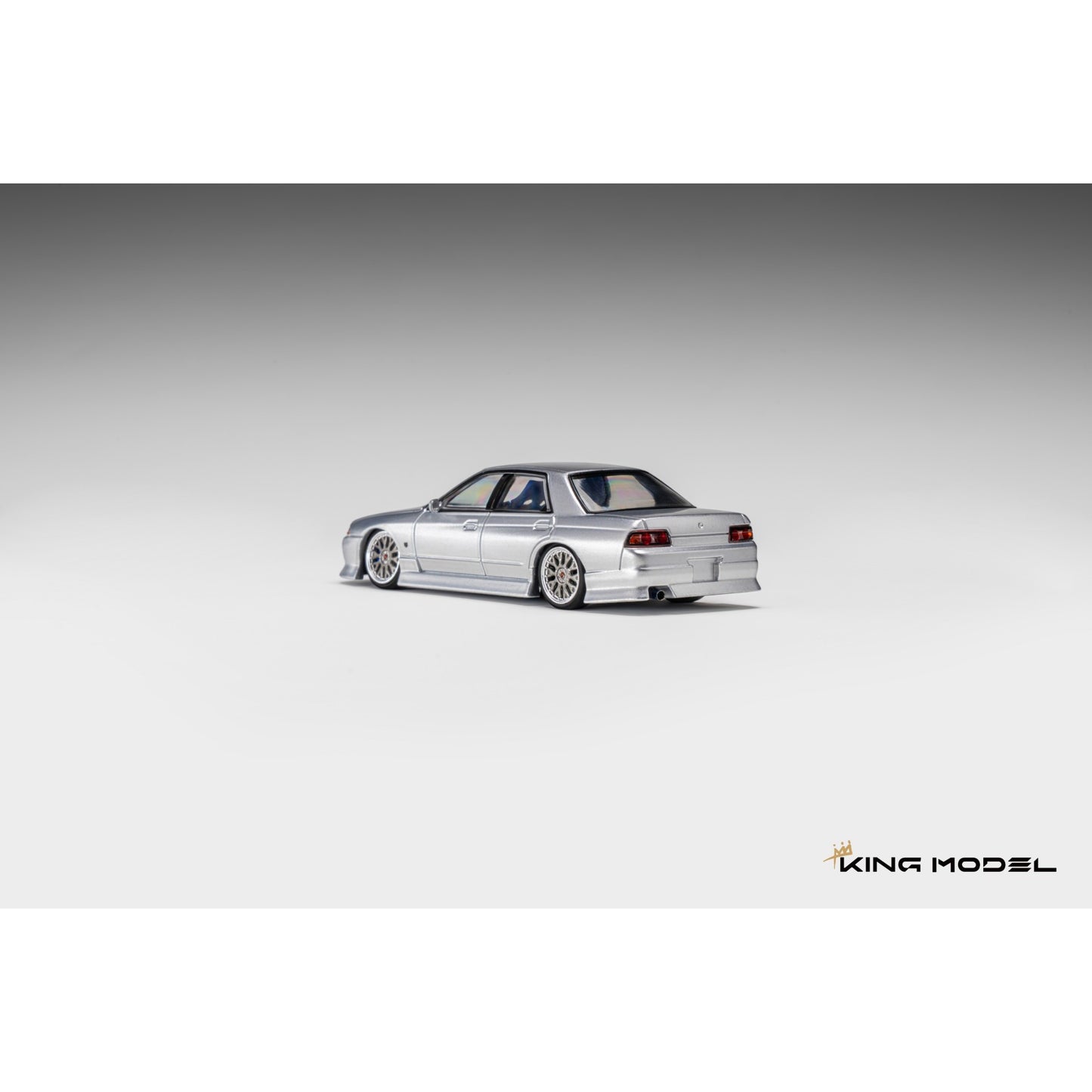 King Model - Pre-Order - R32GTS-T Type-M URAS, Silver - KM64-UR32GTS-SIL