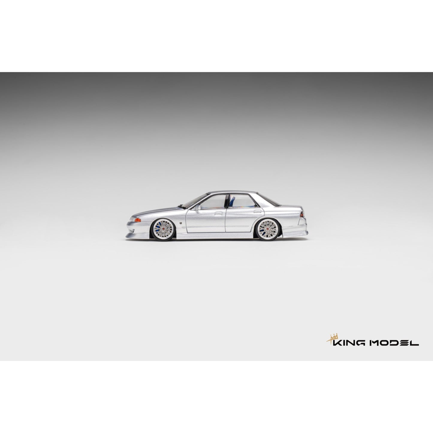 King Model - Pre-Order - R32GTS-T Type-M URAS, Silver - KM64-UR32GTS-SIL