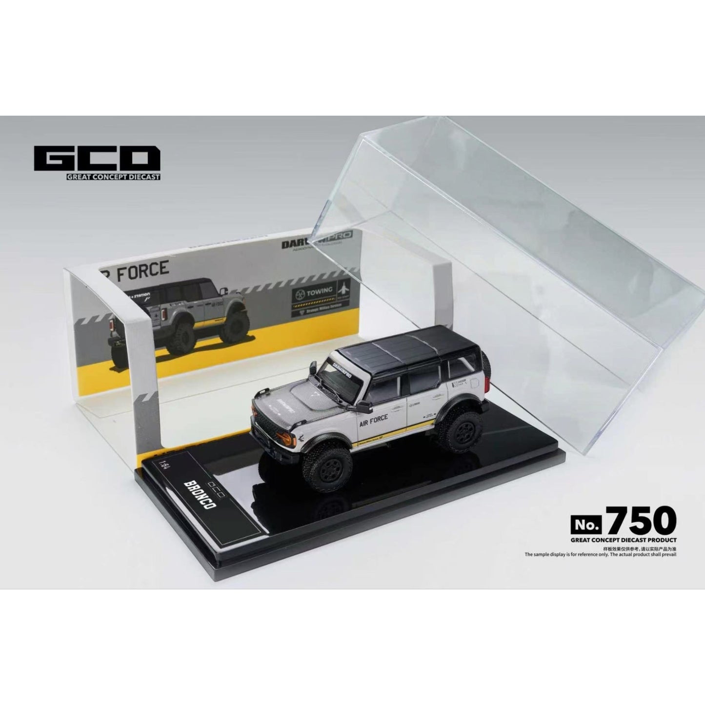 GCD - Pre-Order - Bronco DarwinPro Air Force, Grey (LHD) - KS-022-750