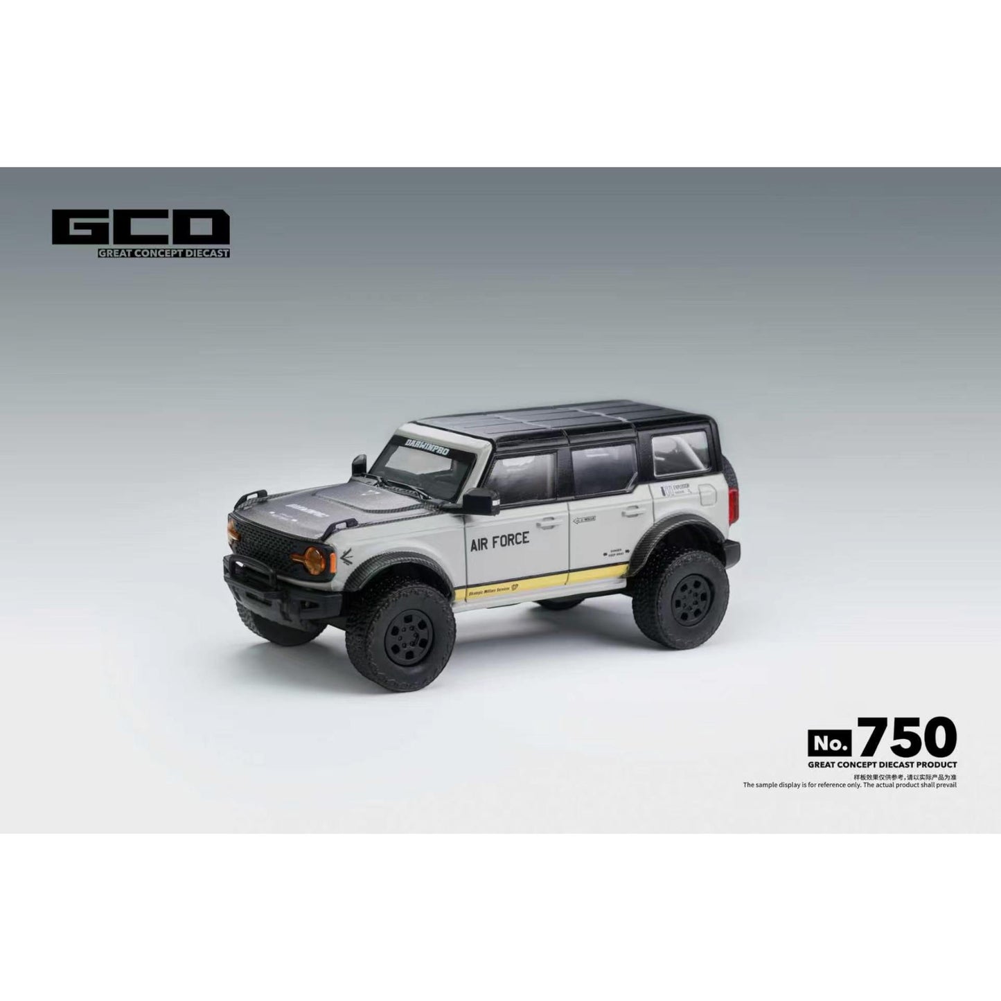 GCD - Pre-Order - Bronco DarwinPro Air Force, Grey (LHD) - KS-022-750