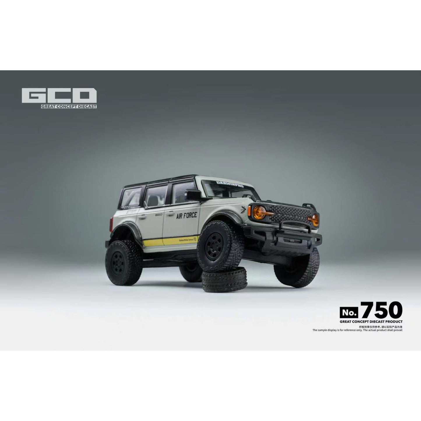 GCD - Pre-Order - Bronco DarwinPro Air Force, Grey (LHD) - KS-022-750
