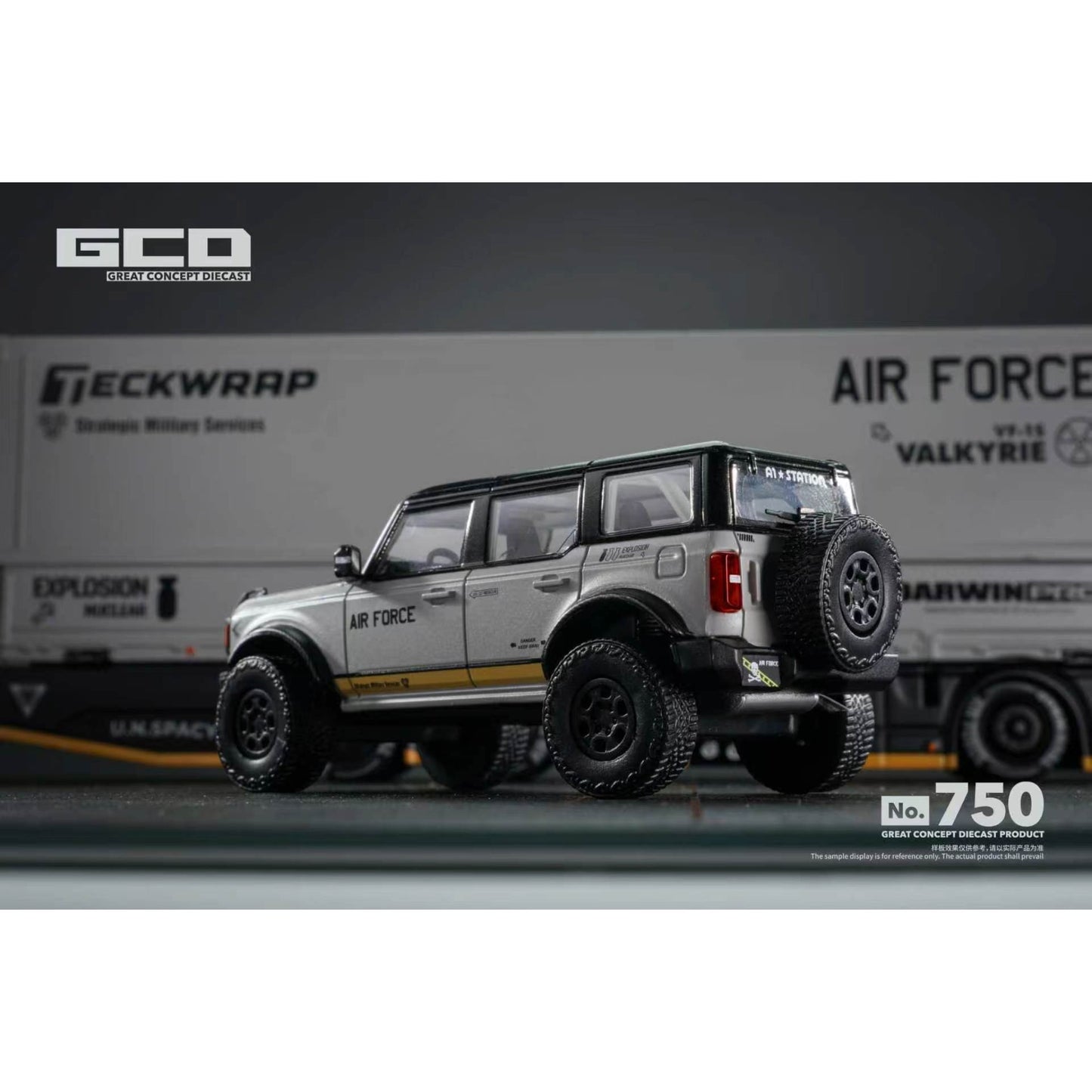 GCD - Pre-Order - Bronco DarwinPro Air Force, Grey (LHD) - KS-022-750