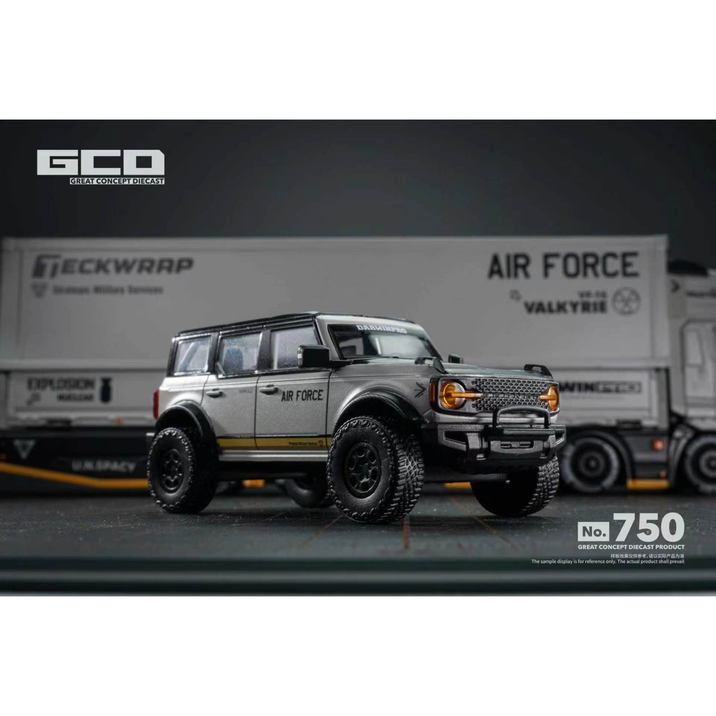GCD - Pre-Order - Bronco DarwinPro Air Force, Grey (LHD) - KS-022-750