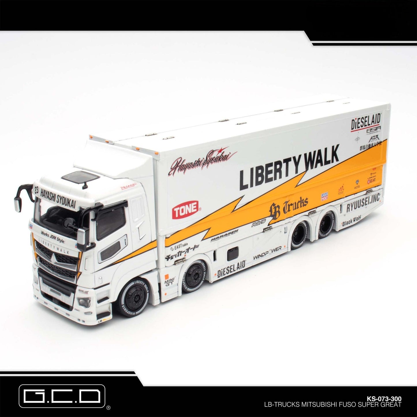 GCD - Pre-Order - GCD Model × Liberty Walk LBWK Truck Boxset - KS-073-SET