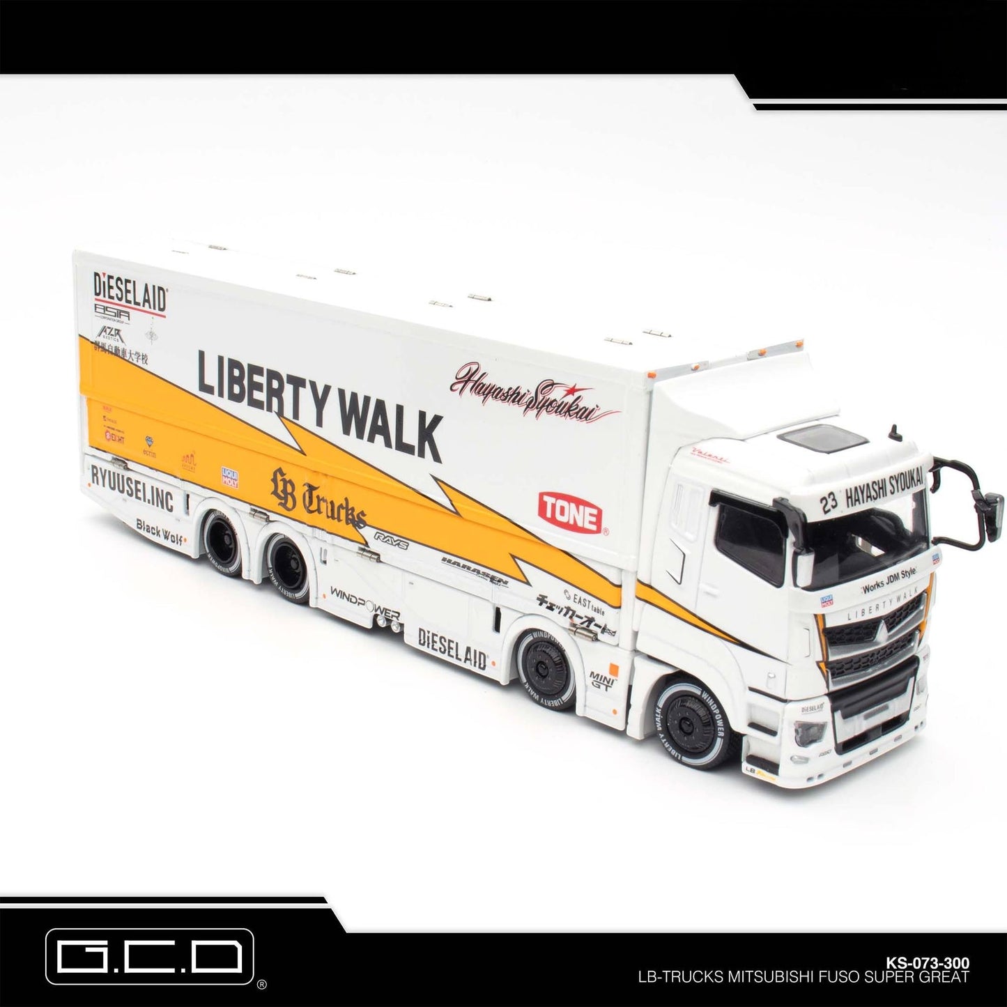GCD - Pre-Order - GCD Model × Liberty Walk LBWK Truck Boxset - KS-073-SET