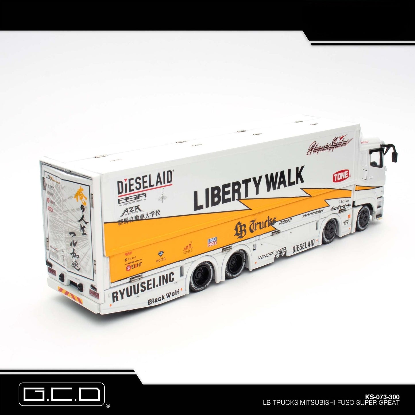 GCD - Pre-Order - GCD Model × Liberty Walk LBWK Truck Boxset - KS-073-SET