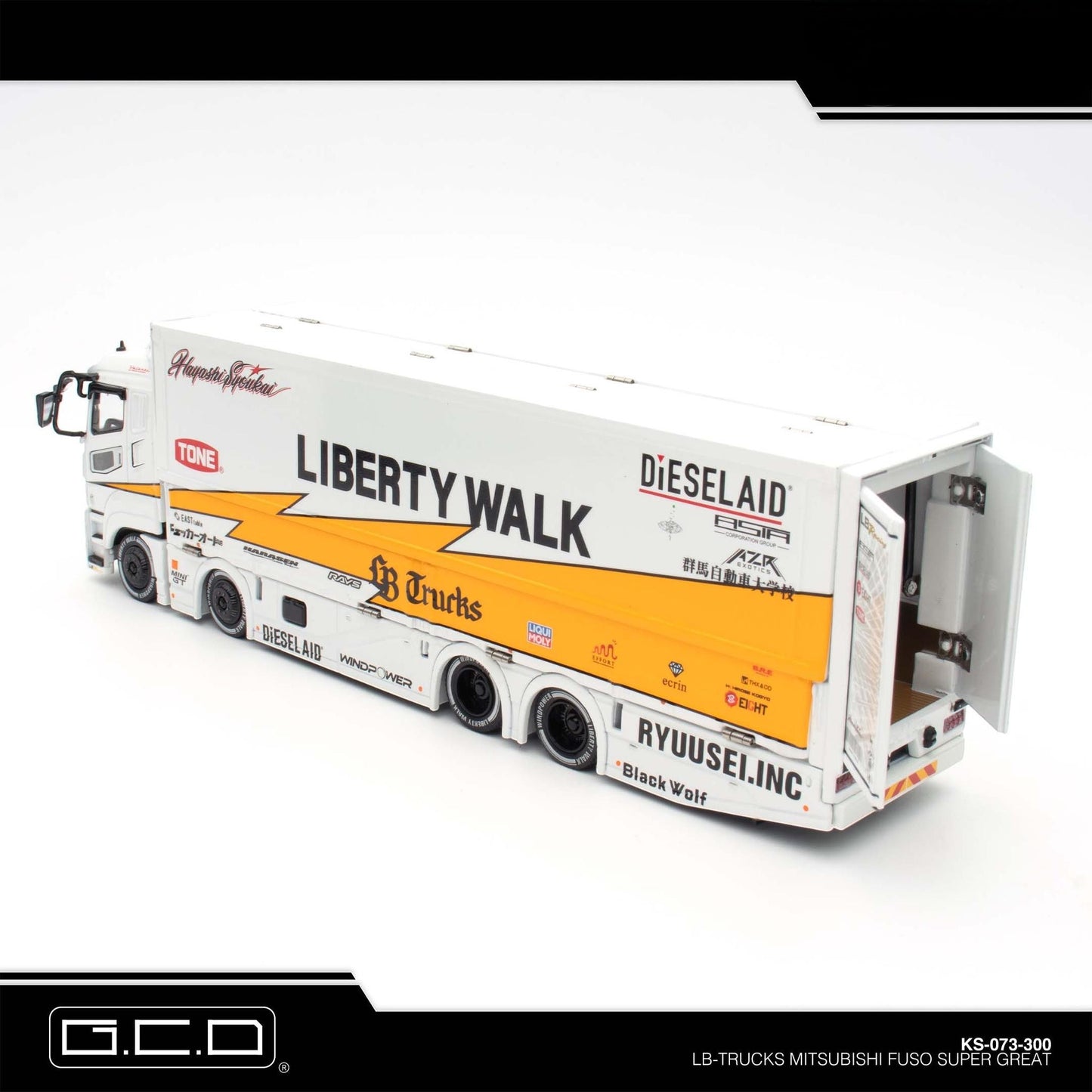 GCD - Pre-Order - GCD Model × Liberty Walk LBWK Truck Boxset - KS-073-SET