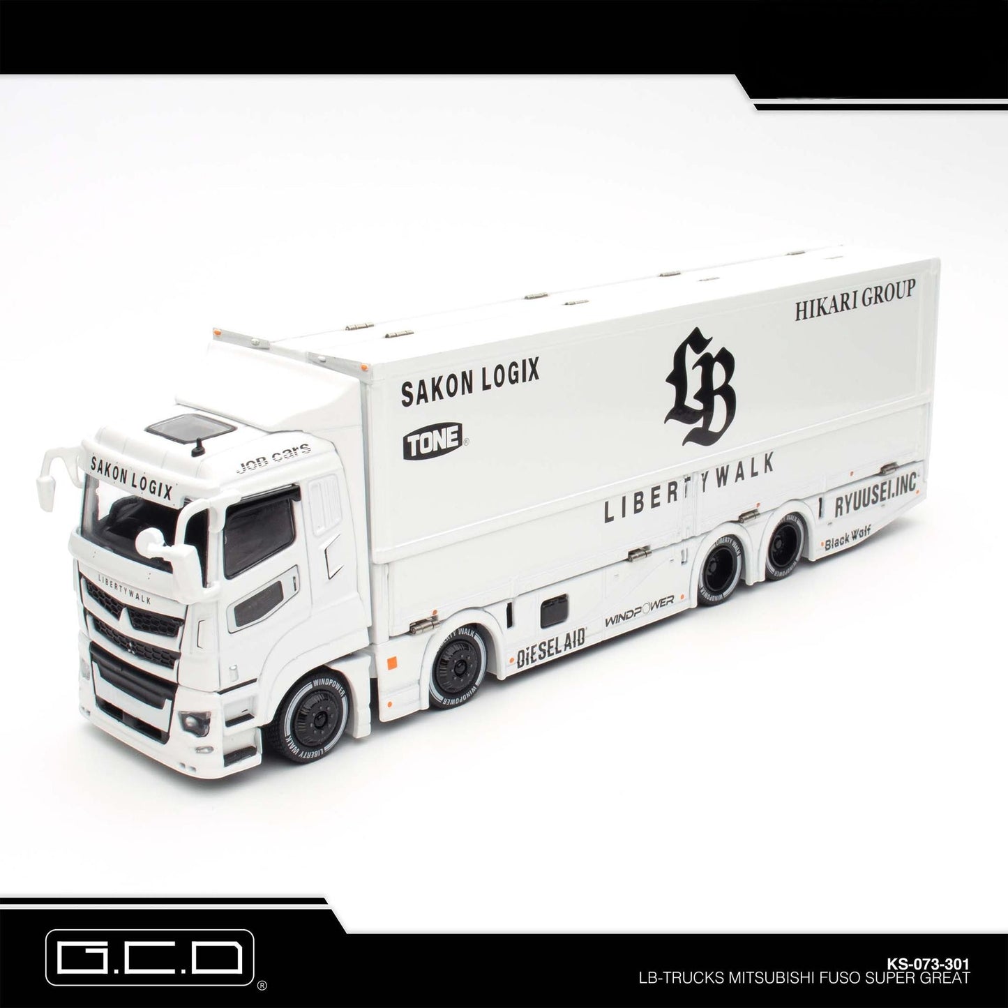 GCD - Pre-Order - GCD Model × Liberty Walk LBWK Truck Boxset - KS-073-SET