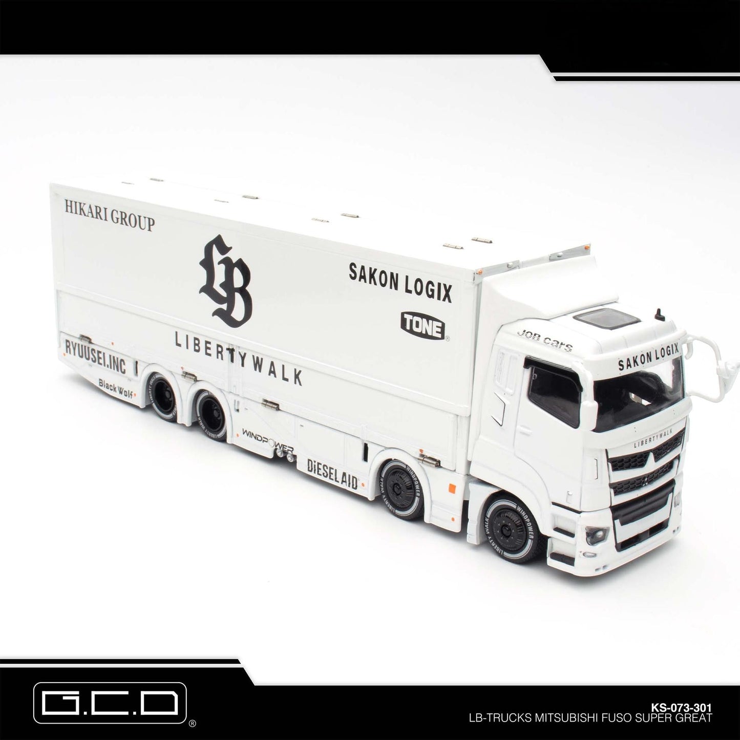 GCD - Pre-Order - GCD Model × Liberty Walk LBWK Truck Boxset - KS-073-SET