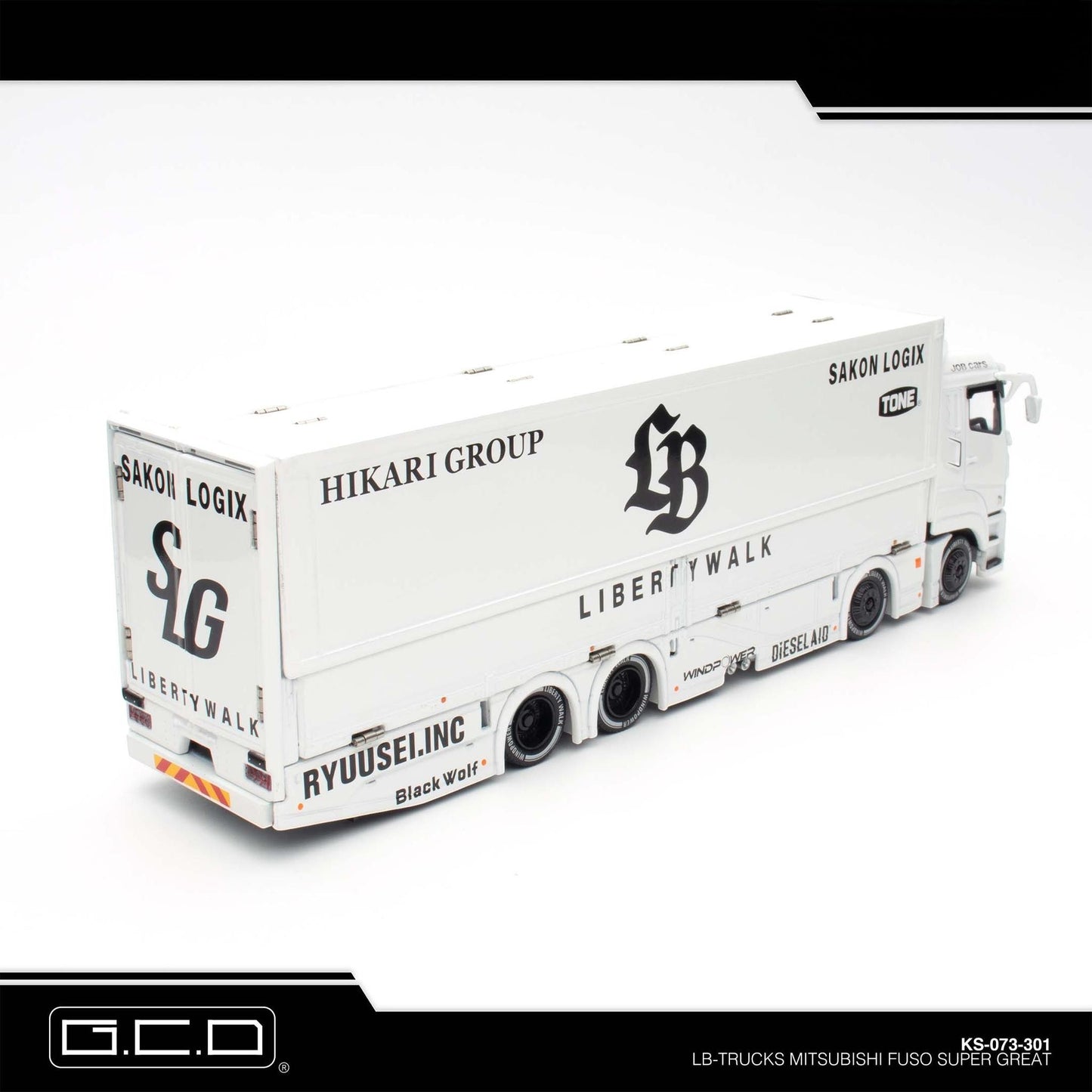 GCD - Pre-Order - GCD Model × Liberty Walk LBWK Truck Boxset - KS-073-SET