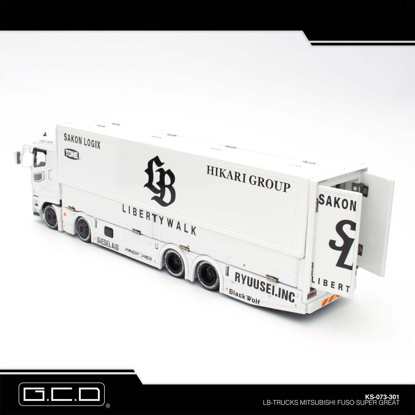 GCD - Pre-Order - GCD Model × Liberty Walk LBWK Truck Boxset - KS-073-SET