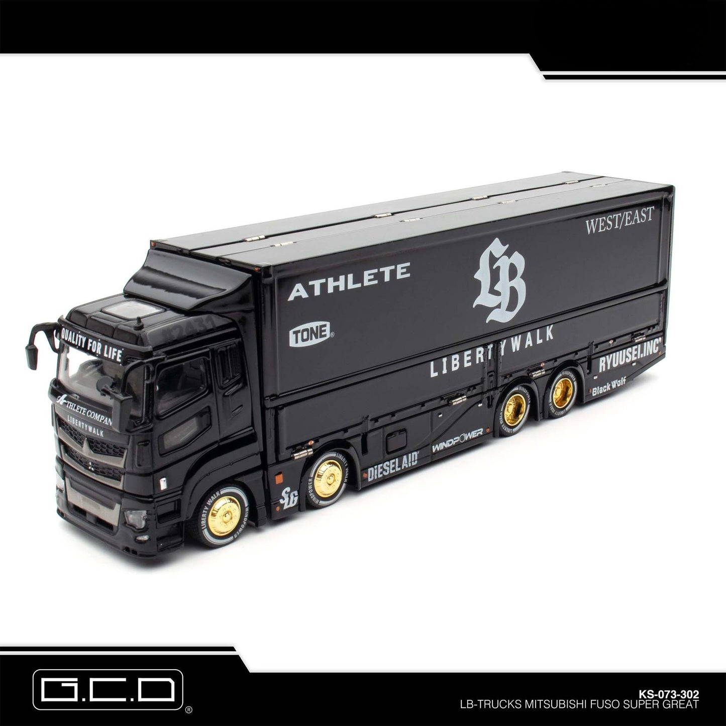 GCD - Pre-Order - GCD Model × Liberty Walk LBWK Truck Boxset - KS-073-SET