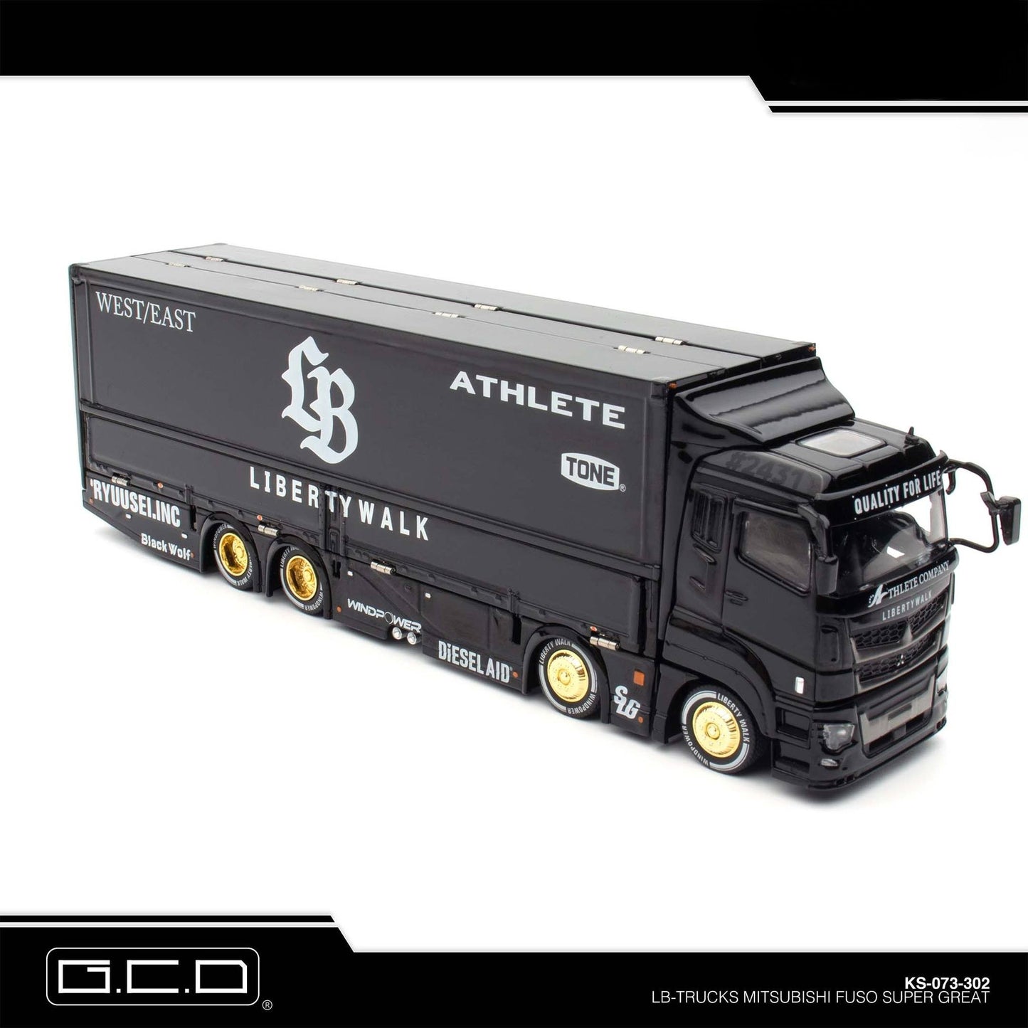 GCD - Pre-Order - GCD Model × Liberty Walk LBWK Truck Boxset - KS-073-SET