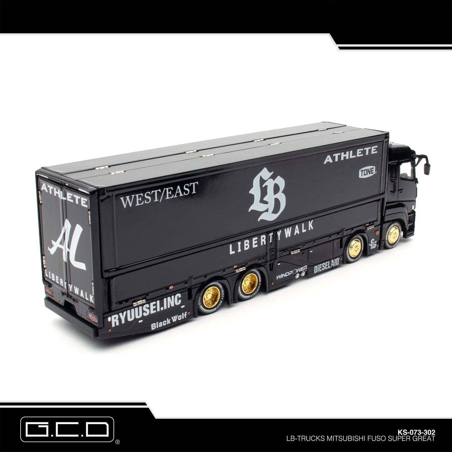 GCD - Pre-Order - GCD Model × Liberty Walk LBWK Truck Boxset - KS-073-SET