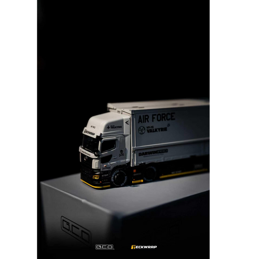 GCD - Pre-Order - Hino Profia 2018 DarwinPRO & Teckwrap, GREY - KS-118-688