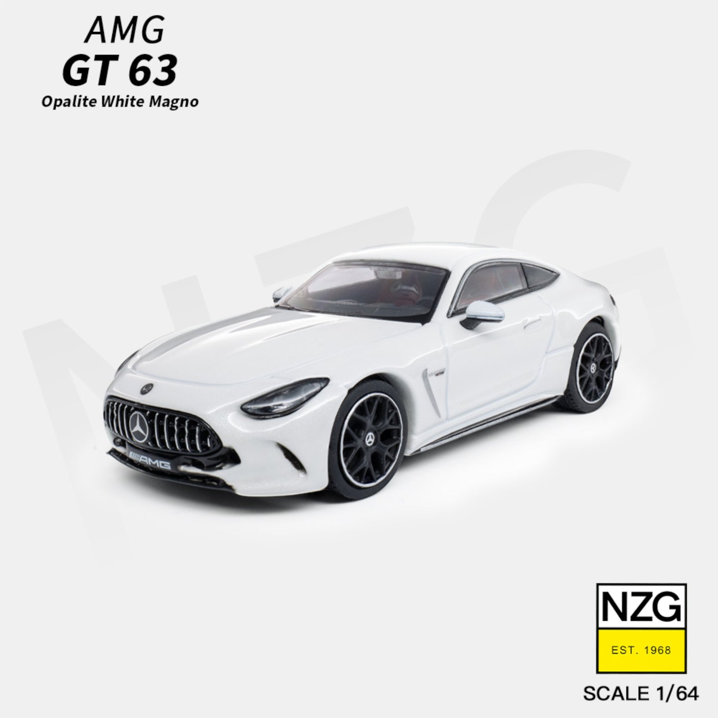 KiloWorks - Pre-Order - Mercedes-AMG GT 63 - Opalite White Magno - 113100041