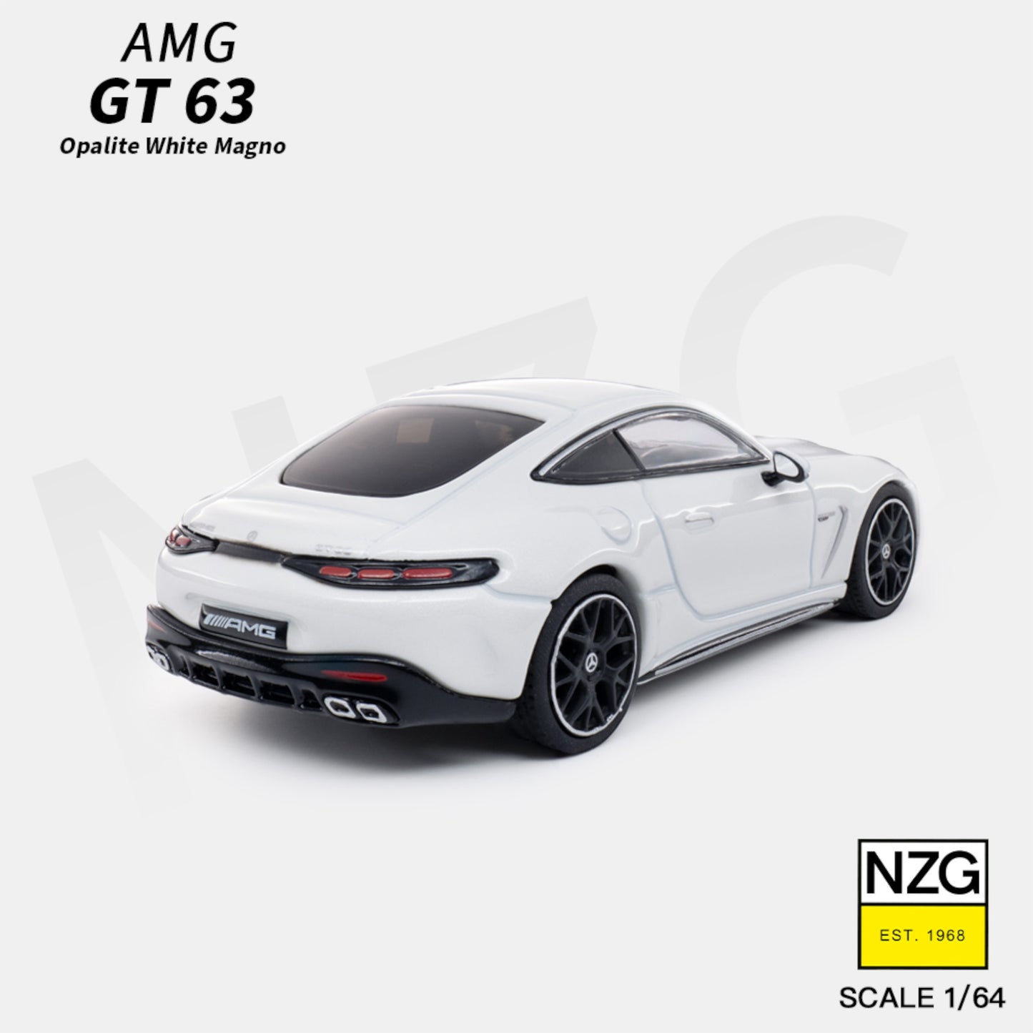 KiloWorks - Pre-Order - Mercedes-AMG GT 63 - Opalite White Magno - 113100041