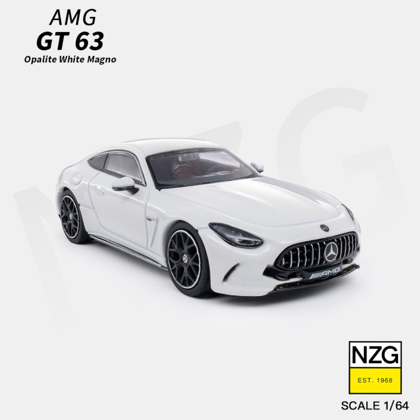 KiloWorks - Pre-Order - Mercedes-AMG GT 63 - Opalite White Magno - 113100041