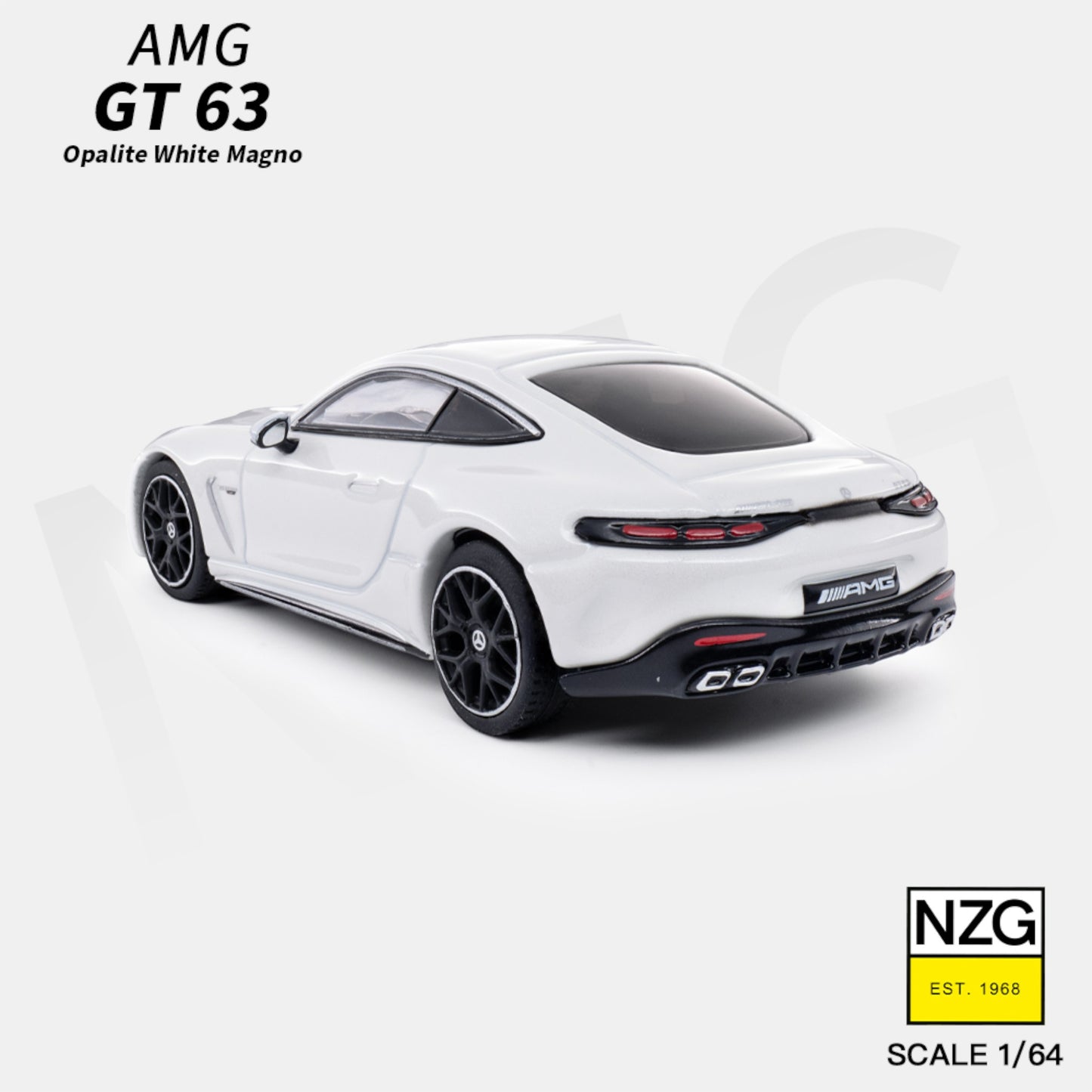 KiloWorks - Pre-Order - Mercedes-AMG GT 63 - Opalite White Magno - 113100041