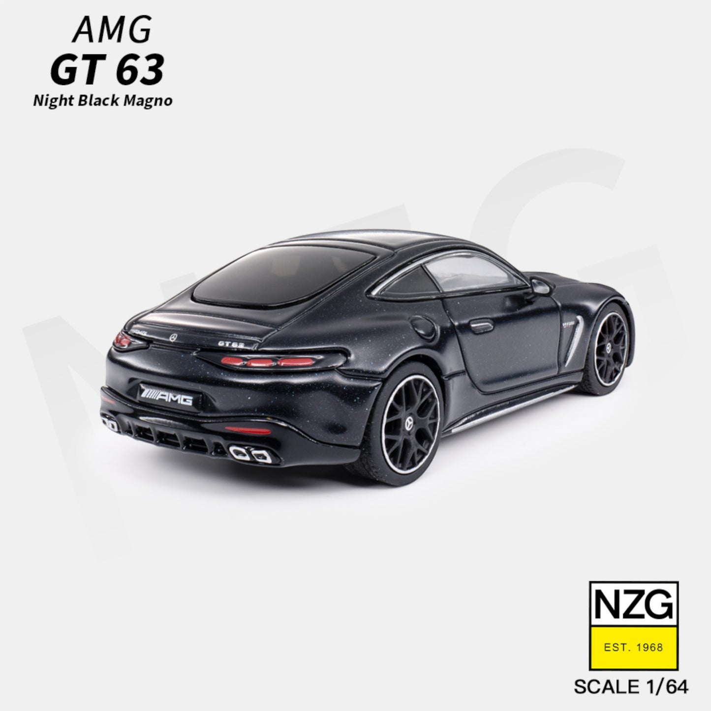 KiloWorks - Pre-Order - Mercedes-AMG GT 63 - Night Black Magno - 113100052