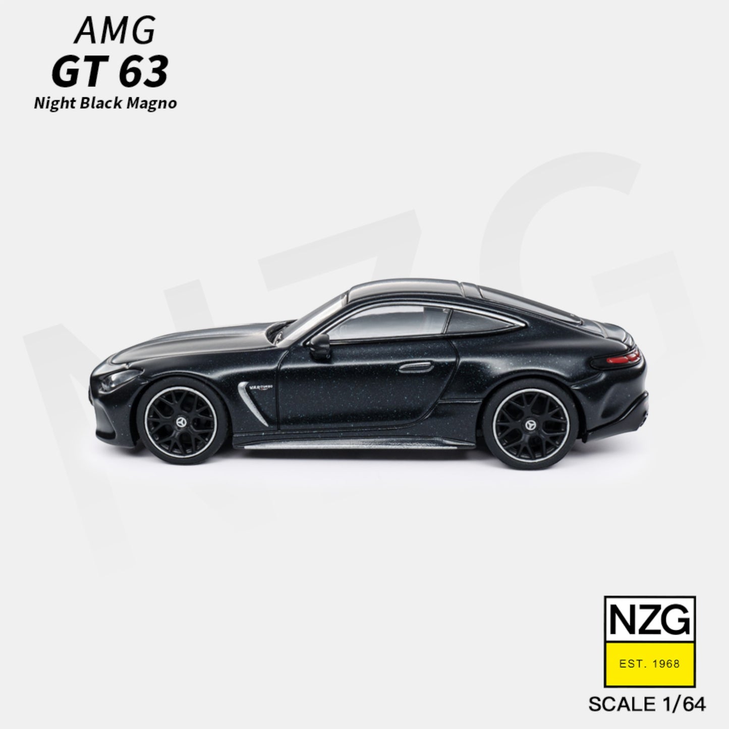 KiloWorks - Pre-Order - Mercedes-AMG GT 63 - Night Black Magno - 113100052