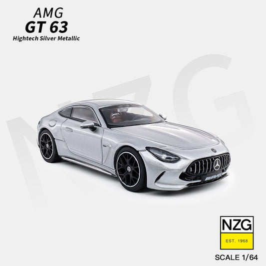 KiloWorks - Pre-Order - Mercedes-AMG GT 63 - Hightech Silver Metallic - 113100055
