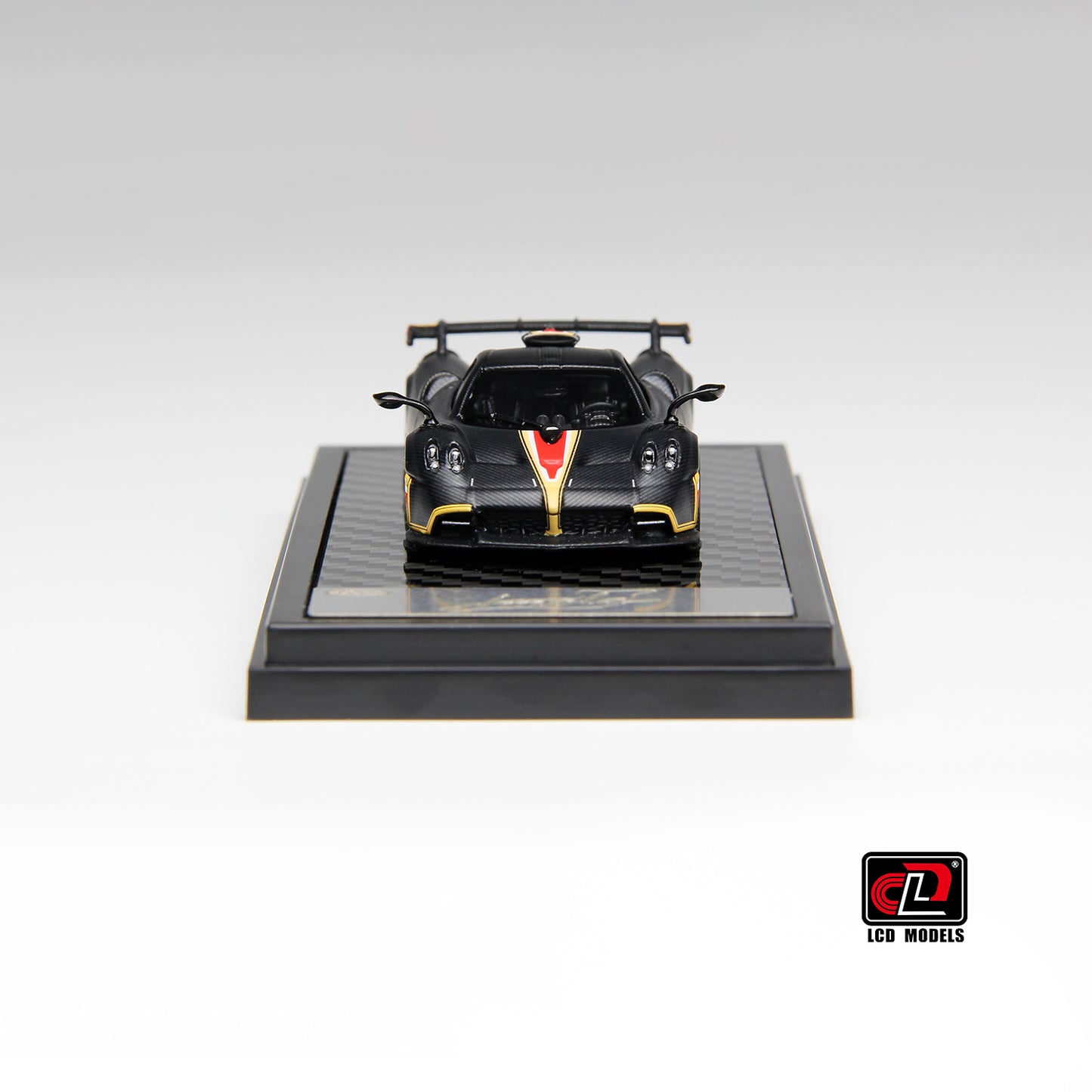 LCD Model - Pagani Imola Coupe, Matte Black Carbon - LCD64041-MBC