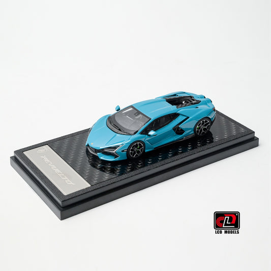 LCD Model - Pre-Order - Lamborghini Revuelto, Blu-Cepheus - LCD64042-BC