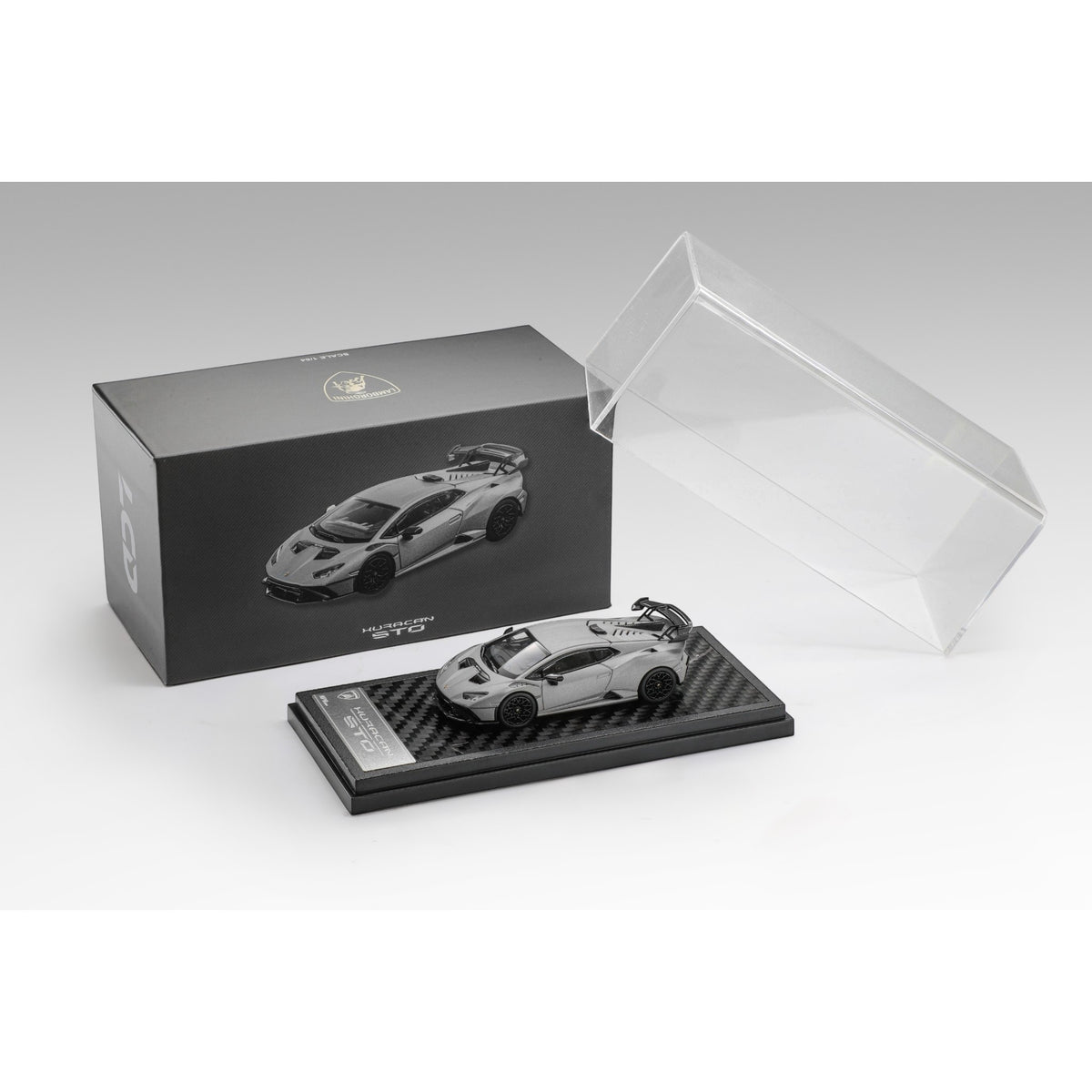LCD Model - Pre-Order - Lamborghini Huracan STO, Matte Grey  (APAxpo26) - LCD64043-MG