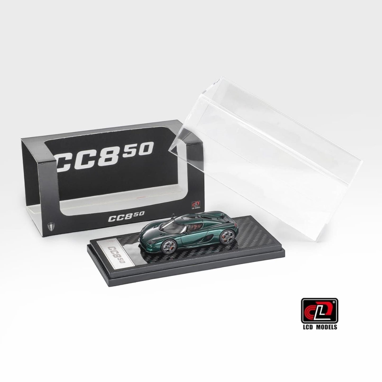 LCD Model - Pre-Order - Koenigsegg CC850, Green - LCD64052-GR