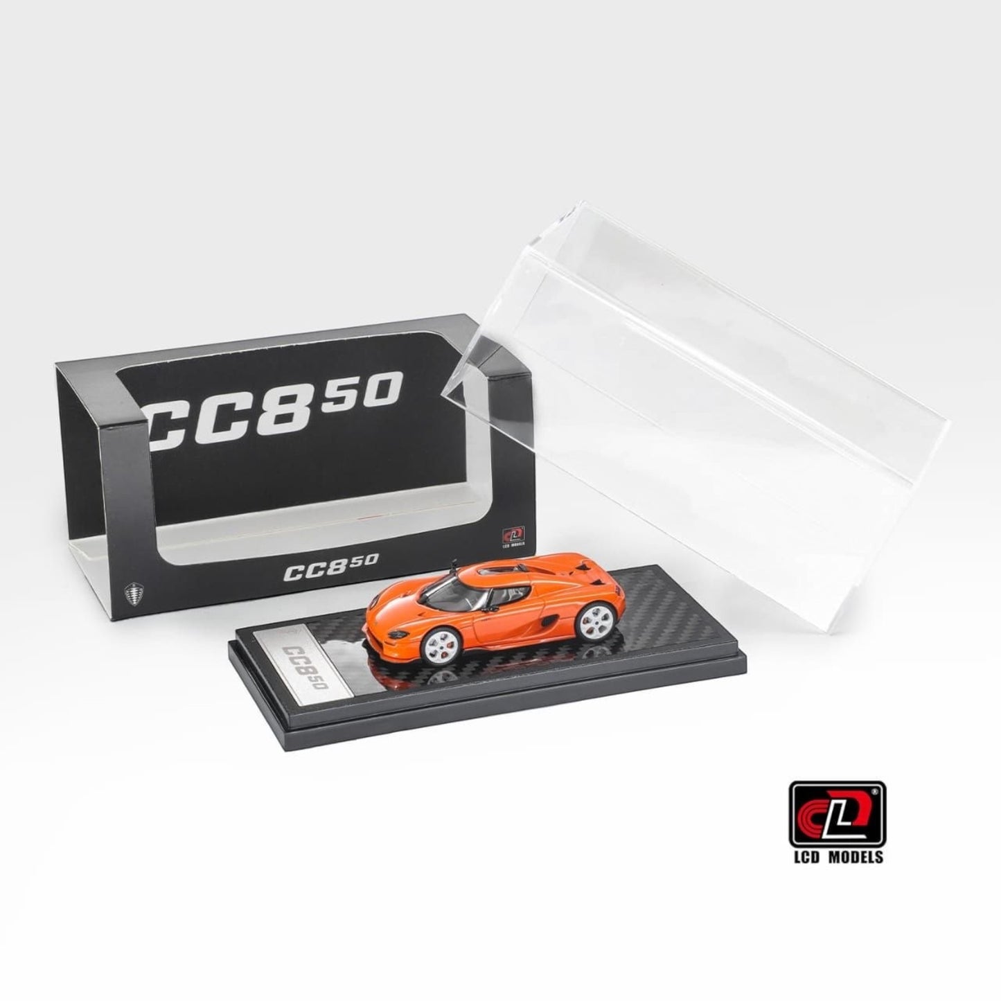 LCD Model - Pre-Order - Koenigsegg CC850, Orange - LCD64052-OR