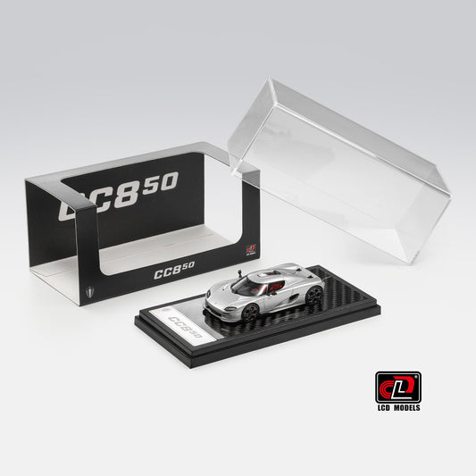 LCD Model - Pre-Order - Koenigsegg CC850, Silver - LCD64052-SI
