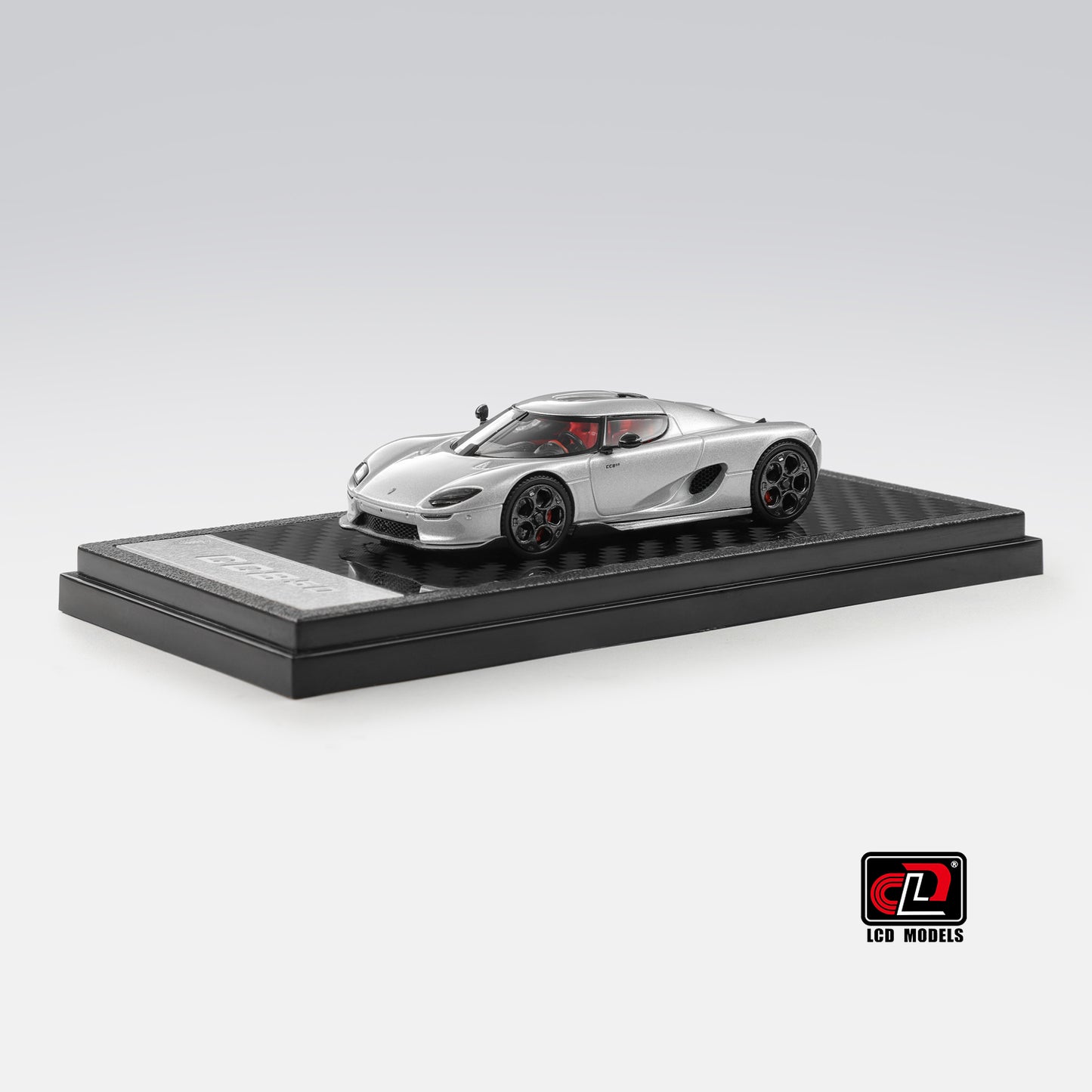 LCD Model - Pre-Order - Koenigsegg CC850, Silver - LCD64052-SI
