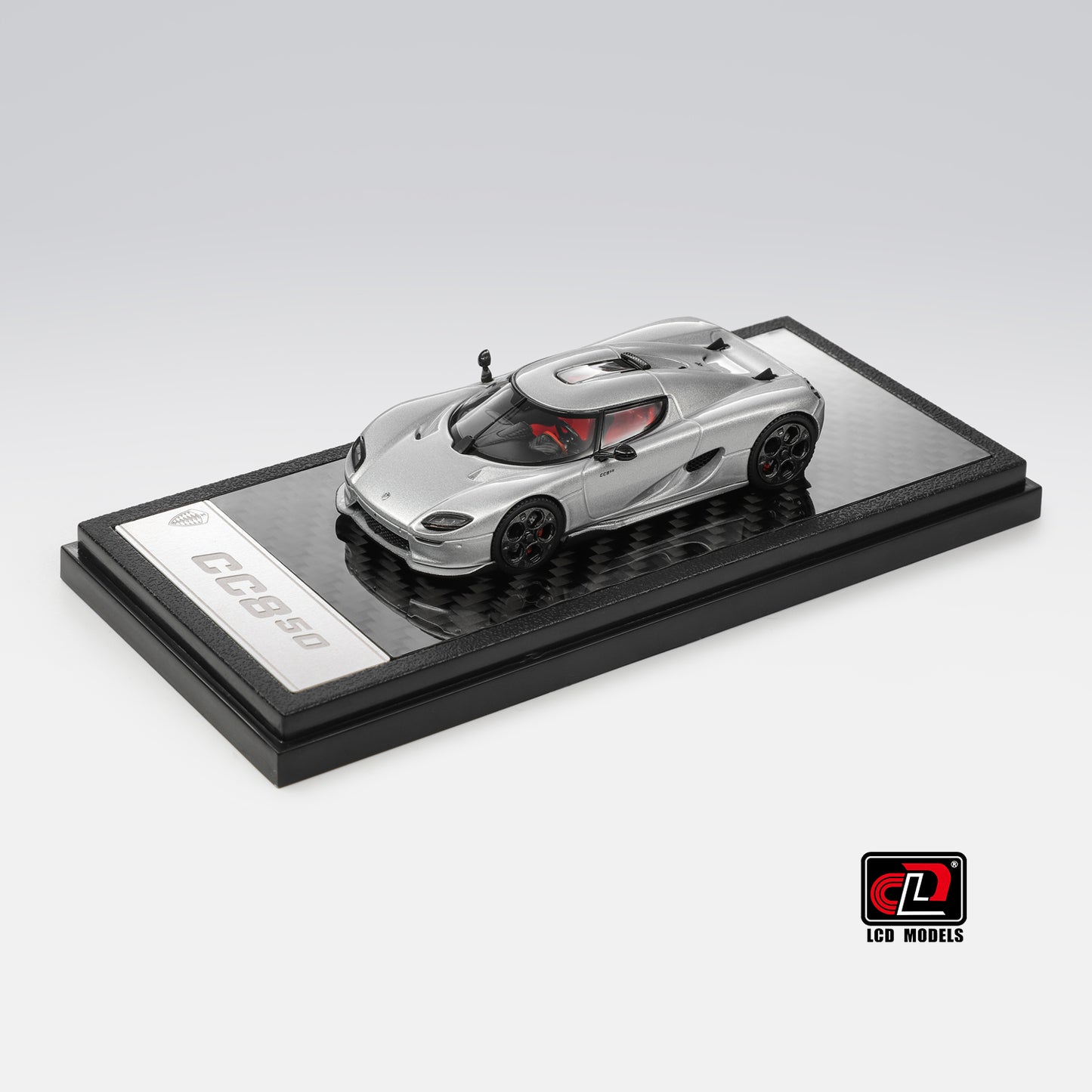 LCD Model - Pre-Order - Koenigsegg CC850, Silver - LCD64052-SI