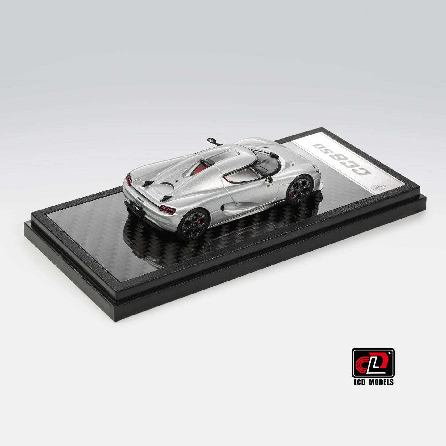 LCD Model - Pre-Order - Koenigsegg CC850, Silver - LCD64052-SI