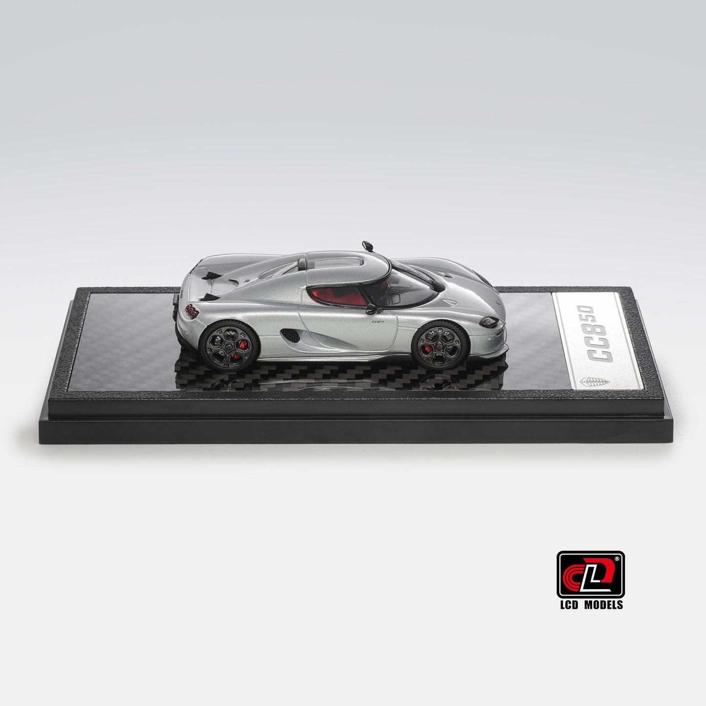 LCD Model - Pre-Order - Koenigsegg CC850, Silver - LCD64052-SI
