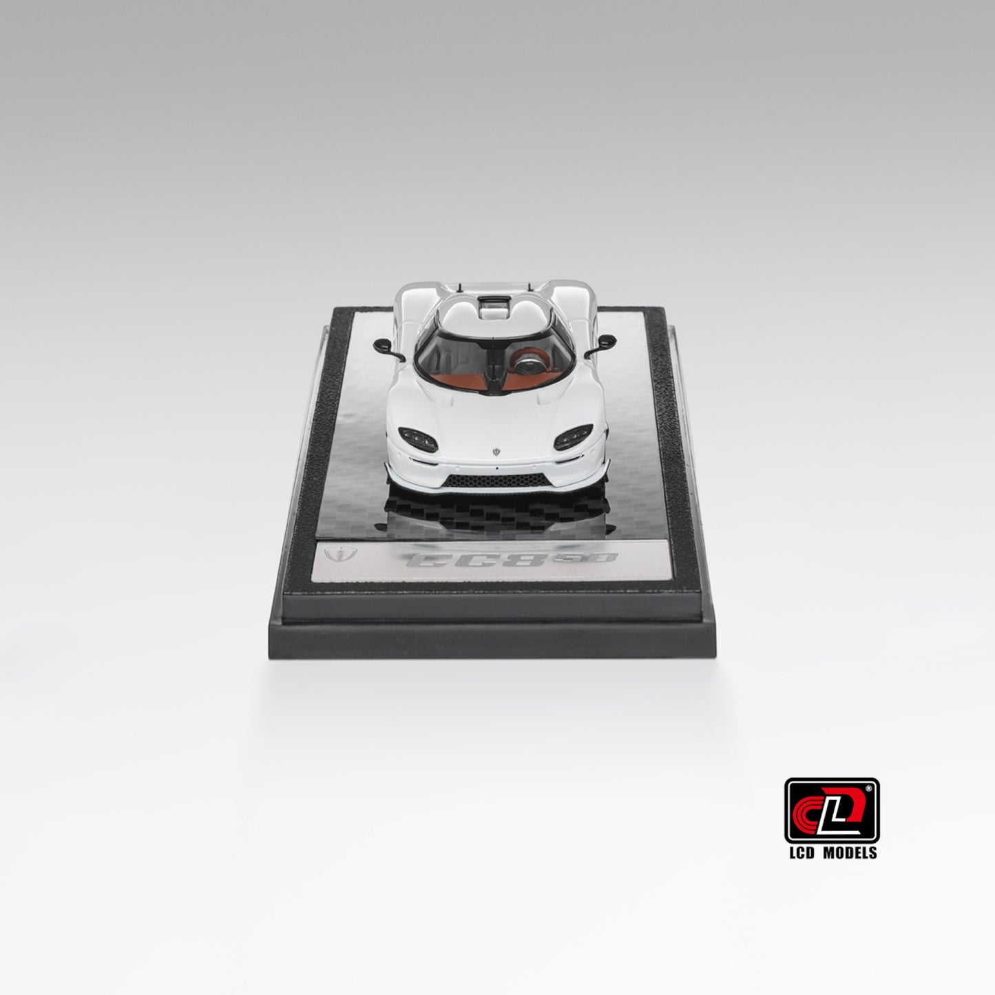 LCD Model - Pre-Order - Koenigsegg CC850, White - LCD64052-WHI