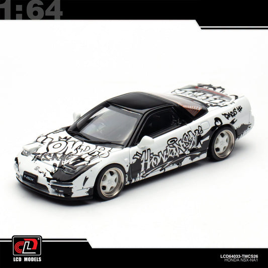 LCD Model - Honda NSX NA1, white - TMCS 2026 Event Model - LCD64033-TMCS-WH