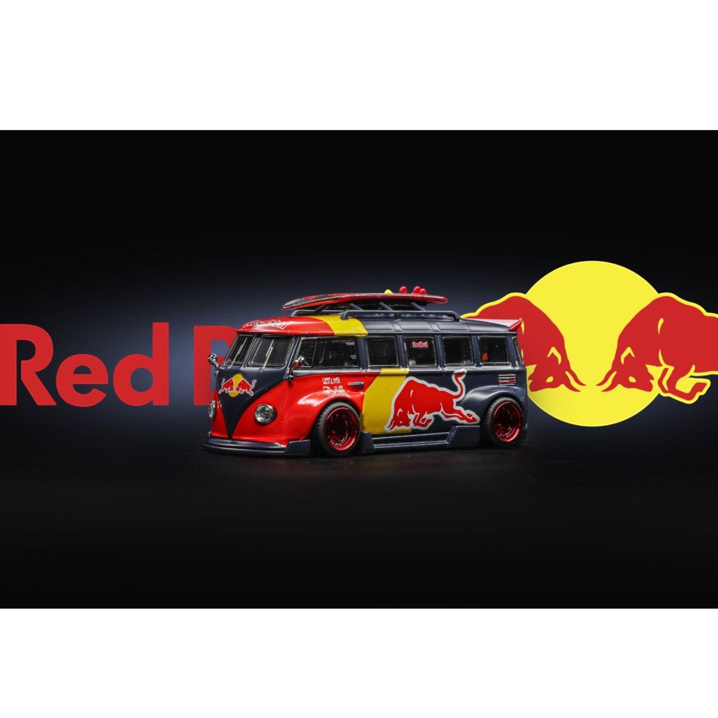 Liberty64 - VW T1 Kombi with Roof-Accessory - Red Bull - LIB64-T1K-RB
